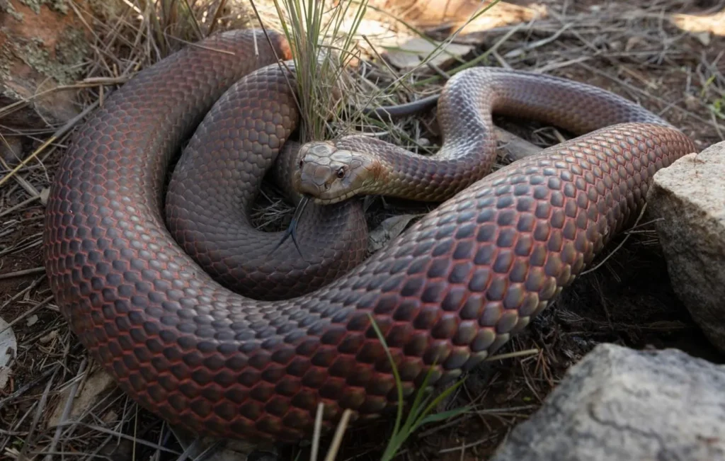 Mulga Snake (Pseudechis australis) Uluru